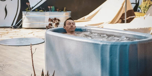 How ice baths help the lymphatic system ?